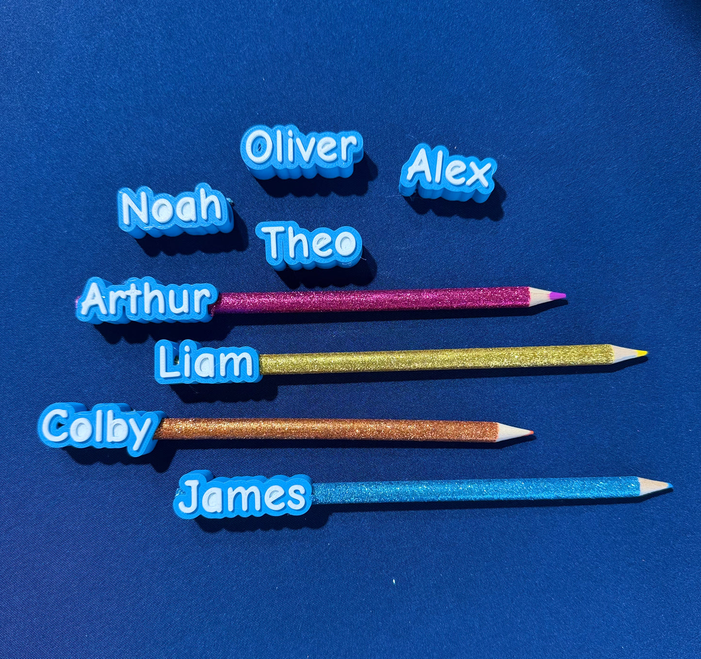 Pencil Name Topper